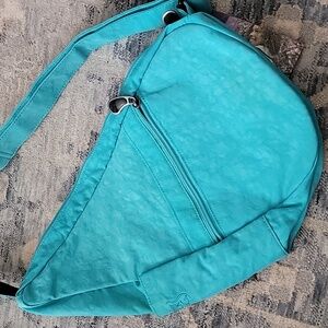 NWT Healthy Back Bag X-small Caribbean Blue Classic Distressed Nylon Collection